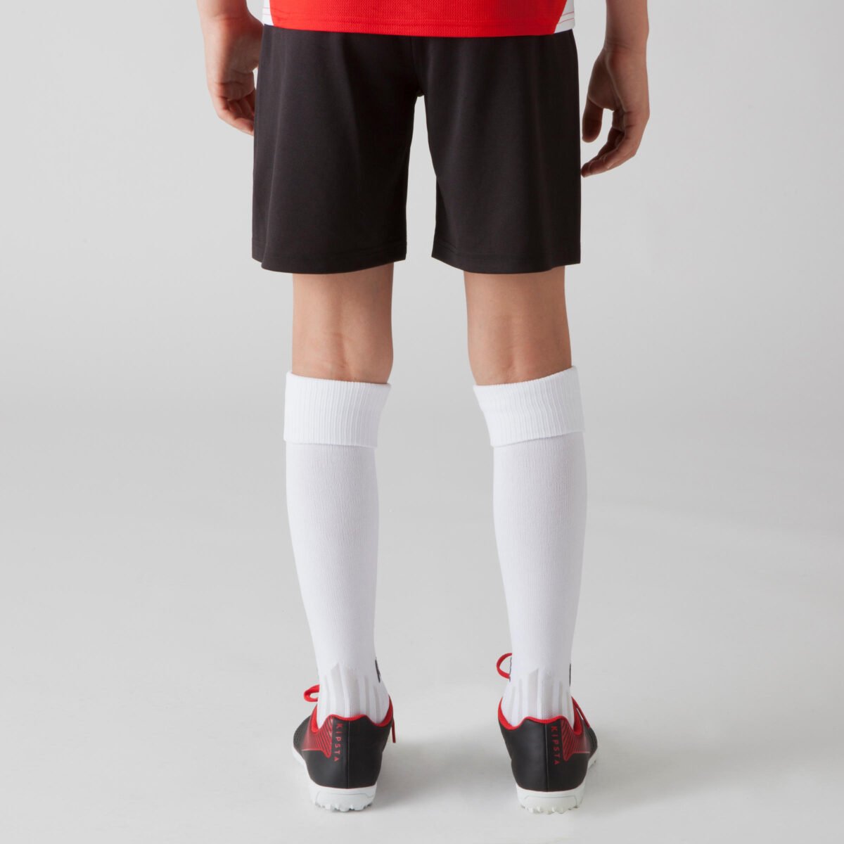 Kids Football Shorts F100 - Black - Image 4