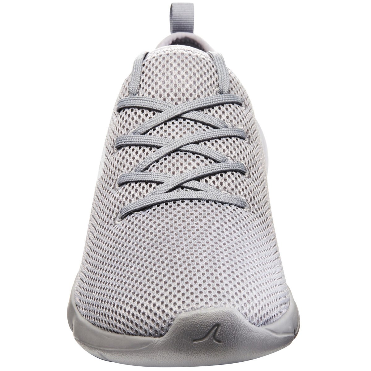 Men Walking Shoes - Breathable Mesh, Lightweight, Flex-H Grooves PW 100 - Grey - Image 3