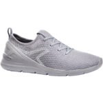 Men Walking Shoes - Breathable Mesh, Lightweight, Flex-H Grooves PW 100 - Grey