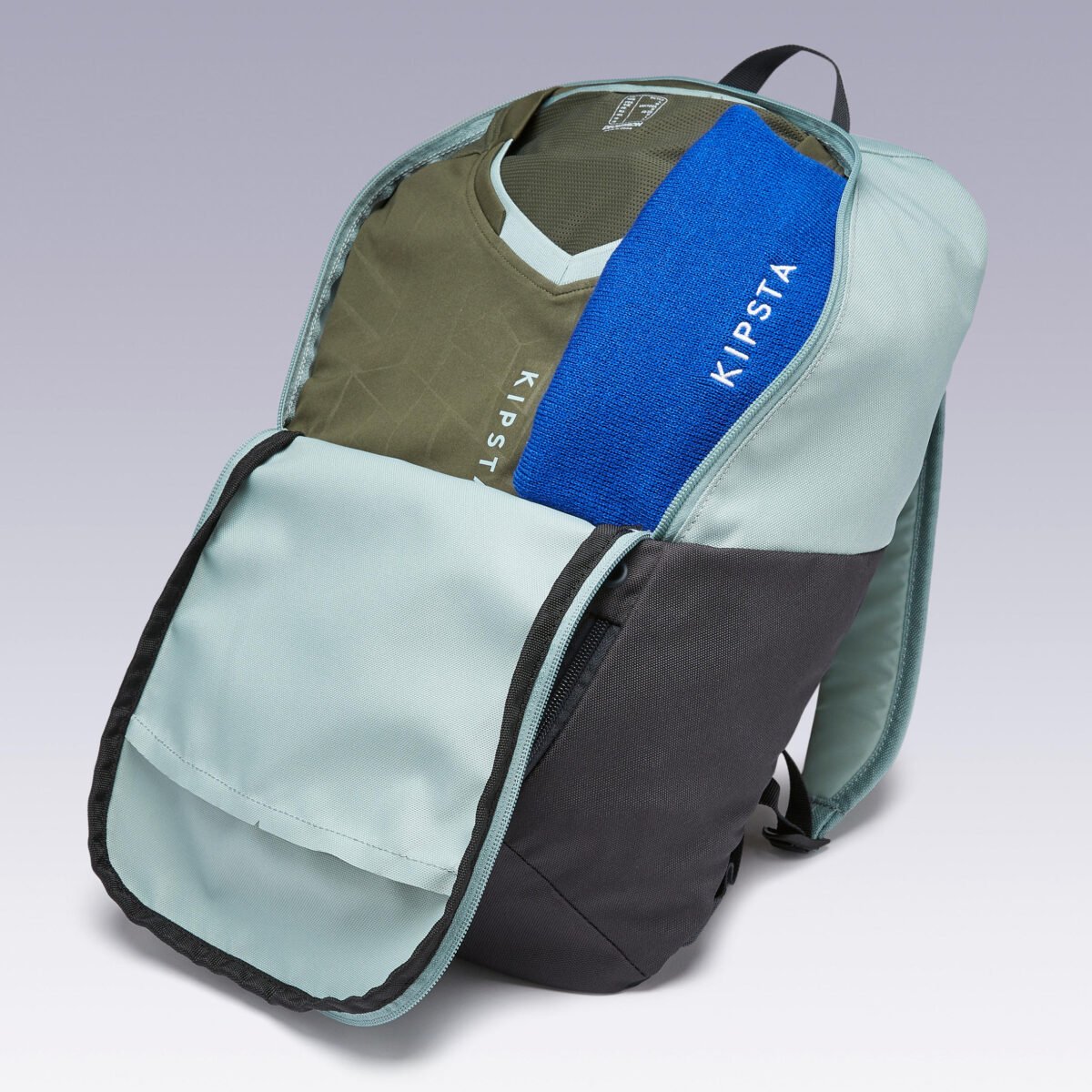 Football Backpack Bag 17L - Grey - Image 4