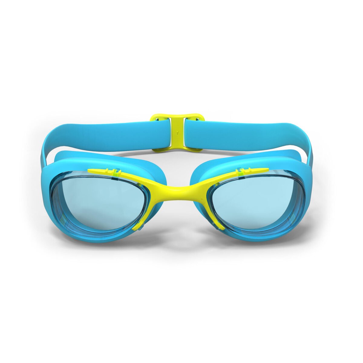 Kids Swimming Goggles UV Protection Anti Fogging Clear Lenses Xbase Blue Yellow - Image 6