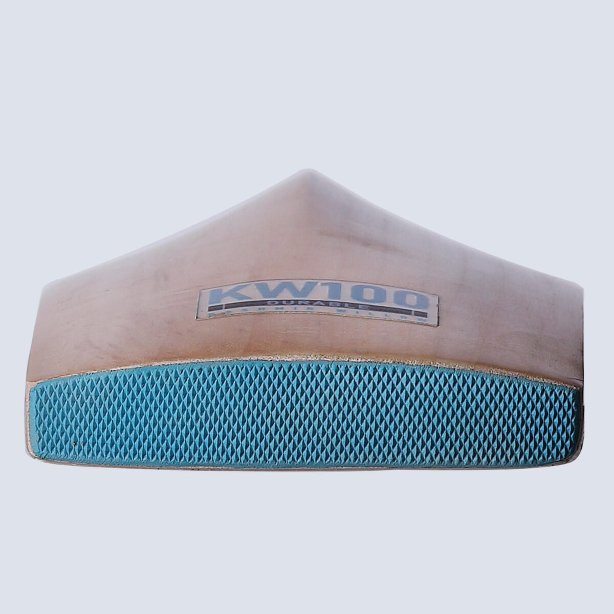 Kids' Cricket Bat Kashmir Willow KW 100 Lightweight & Sturdy Turquoise - Image 2