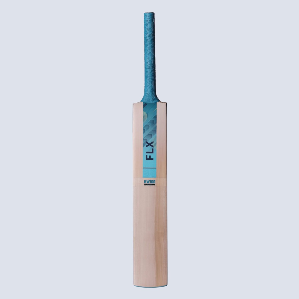 Kids' Cricket Bat Kashmir Willow KW 100 Lightweight & Sturdy Turquoise - Image 7