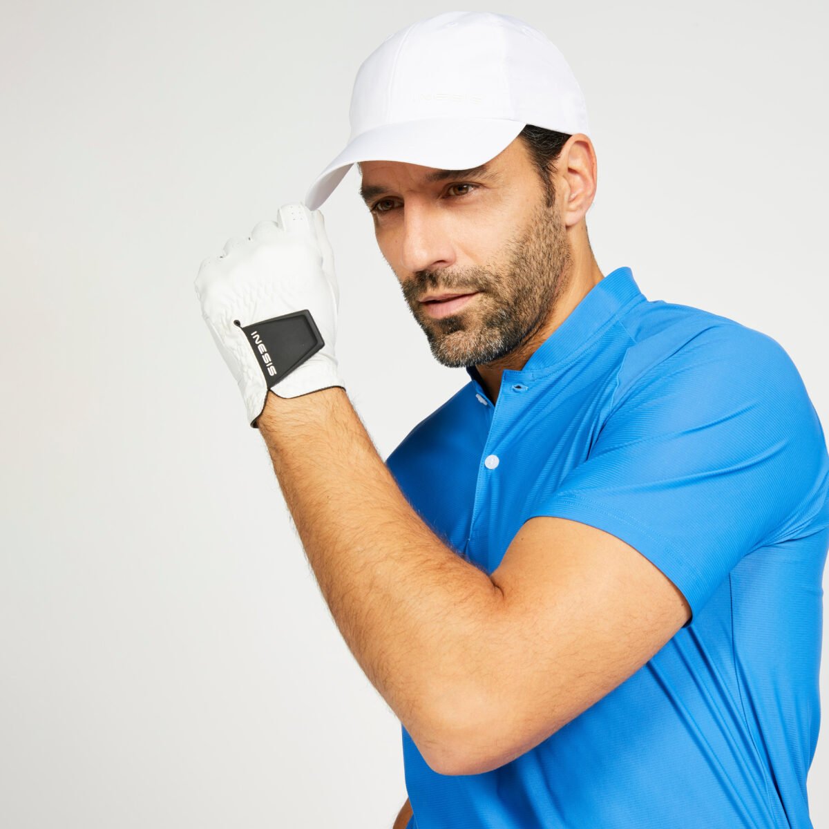 Men Golf Polo T-Shirt 900 Blue - Image 4