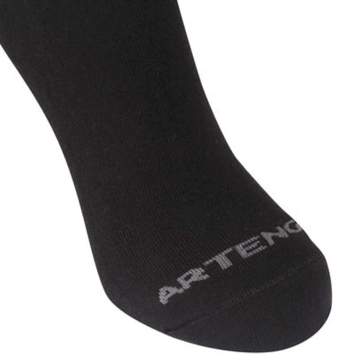Tennis Socks RS160 Low Ankle x1 Black - Image 3