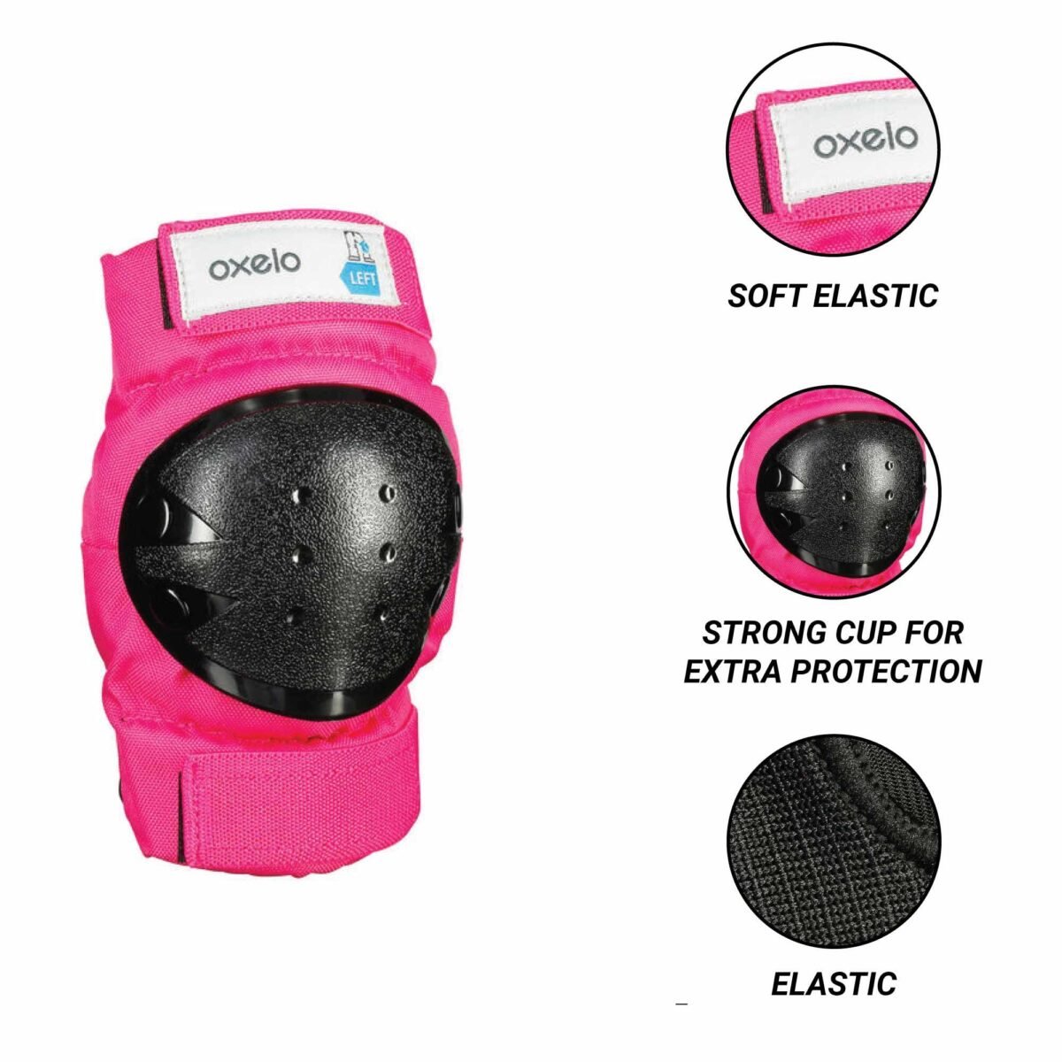 Kids' 3-Piece Safety Guards - Pink - Image 2