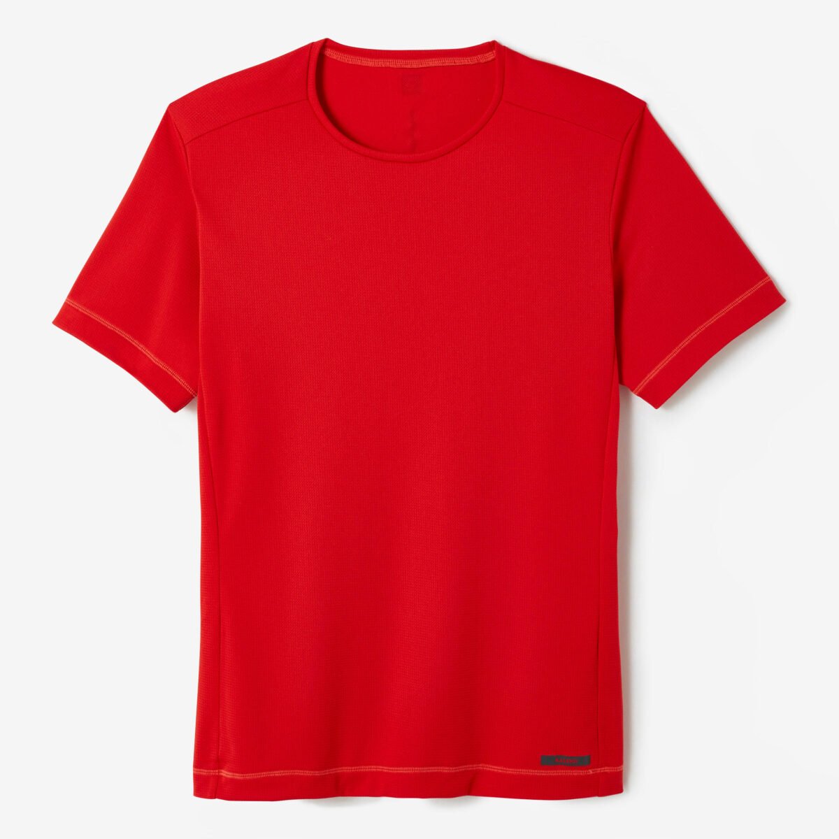 Men Running T-Shirt Breathable, Quick Dry, Kiprun 100 - Red - Image 3