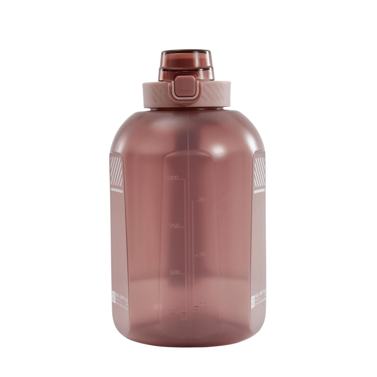 Bodybuilding Gallon Bottle 1.3L, Leak-Proof Cap Pink - Image 2