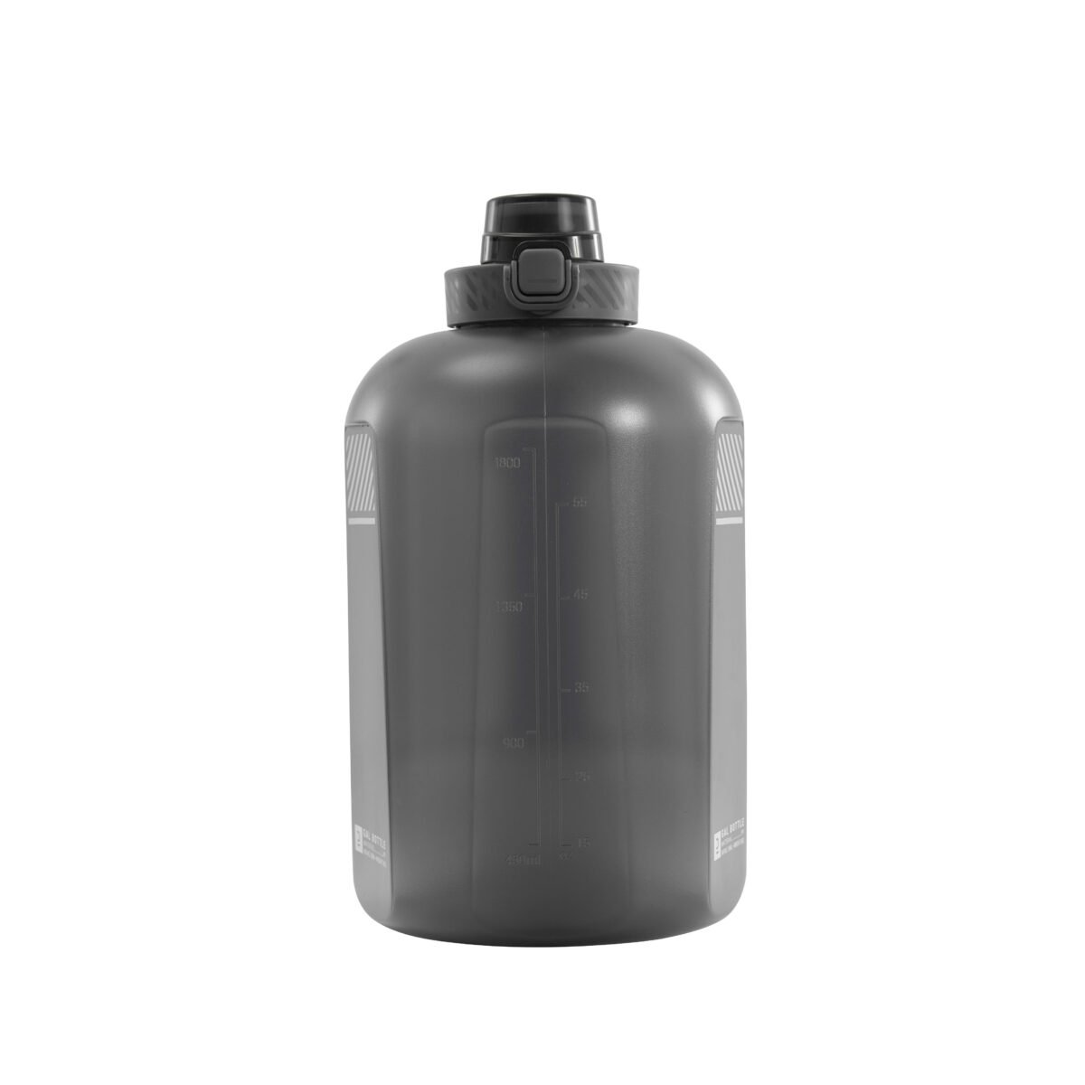 Bodybuilding Gallon Bottle 1.3L, Leak-Proof Cap Gray - Image 3