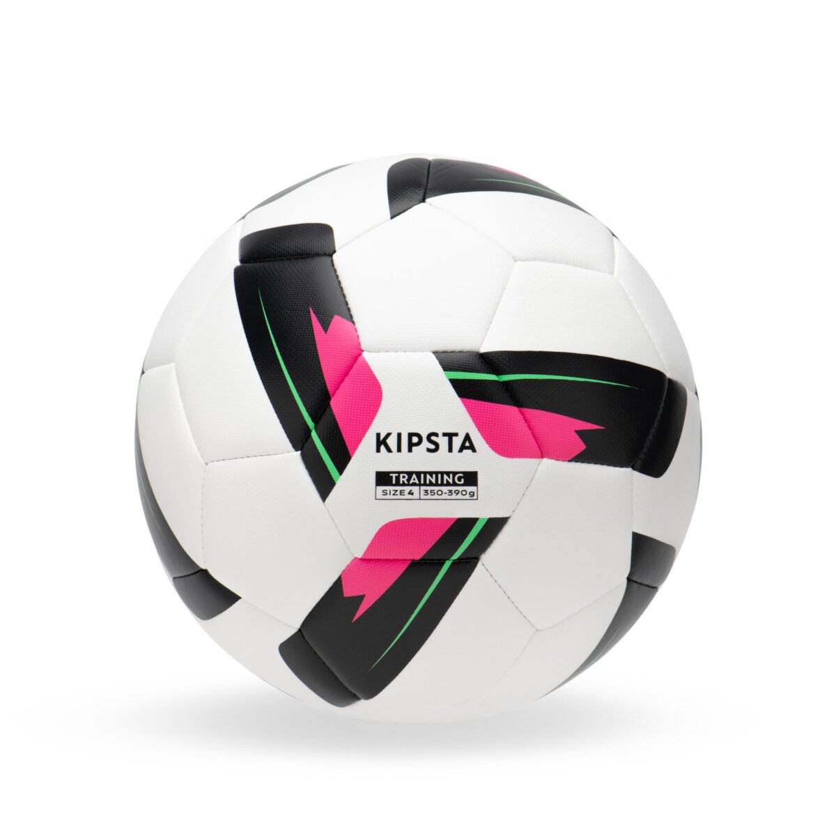 Machine-Stitched Football Training Ball Size 4  - White - Image 2
