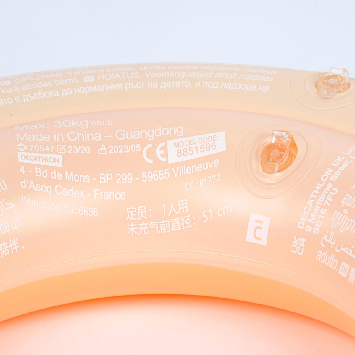 Inflatable Pool Ring 51 cm Printed Green Durable & Fun Poil Rainbow - Image 4