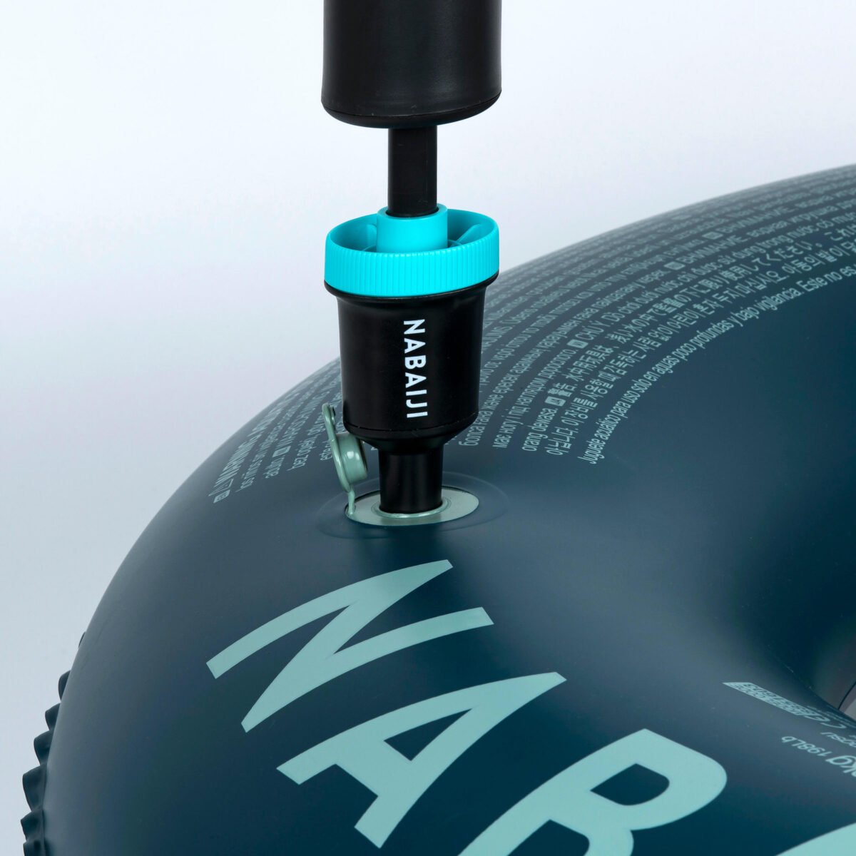 Inflatable printed pool ring with comfort grips Large 92 cm - Image 6