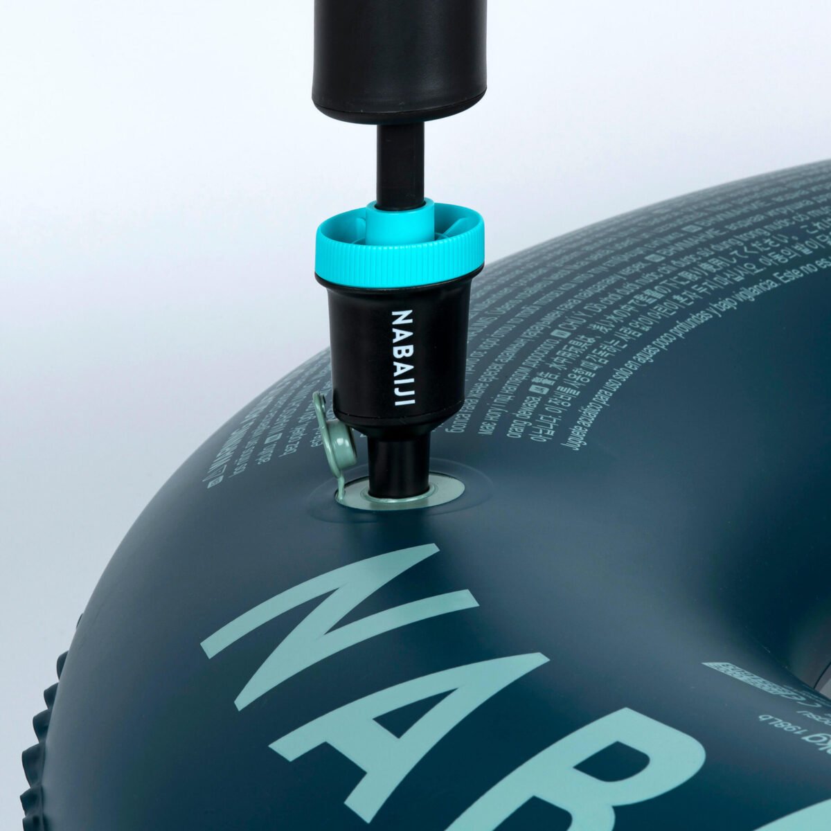 Inflatable printed pool ring with comfort grips Large 92 cm - Image 6