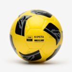 Machine-Stitched Football Training Ball Size 4  - Yellow