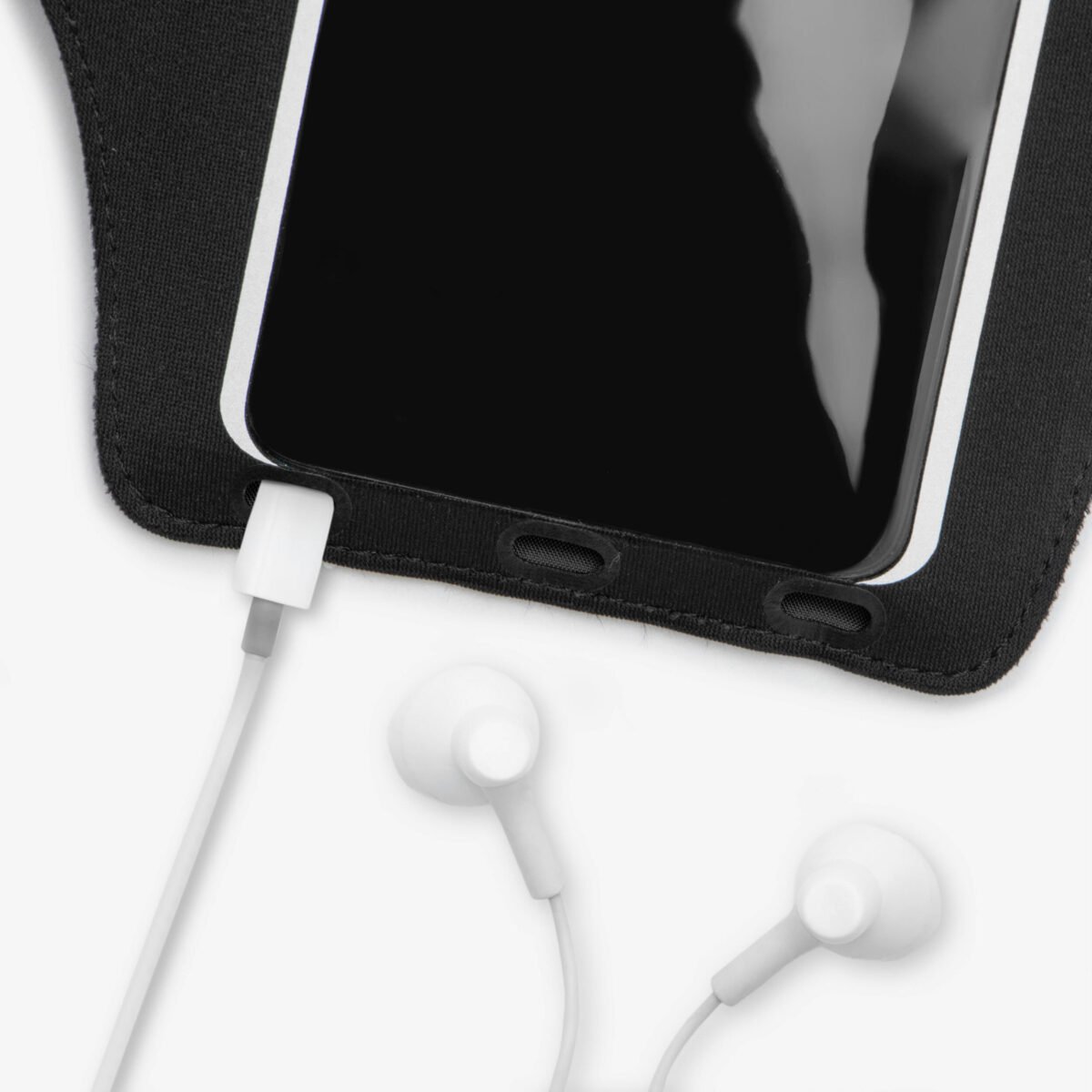 KIPRUN Men's and Women's smartphone and big phone running armband - Black - Image 4