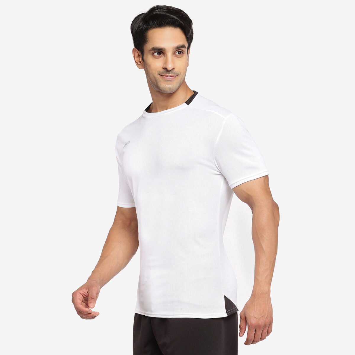 Men Football Jersey Short Sleeve F100 White - Image 5