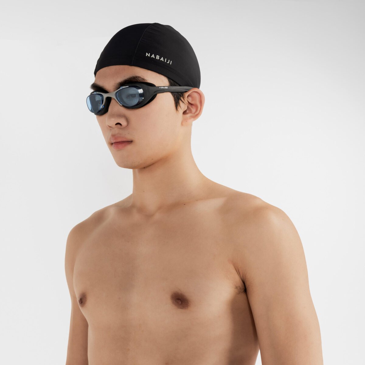 Adult Swimming Goggles Men Women UV Protection Xbase Anti-Fog Clear Lenses Black - Image 5