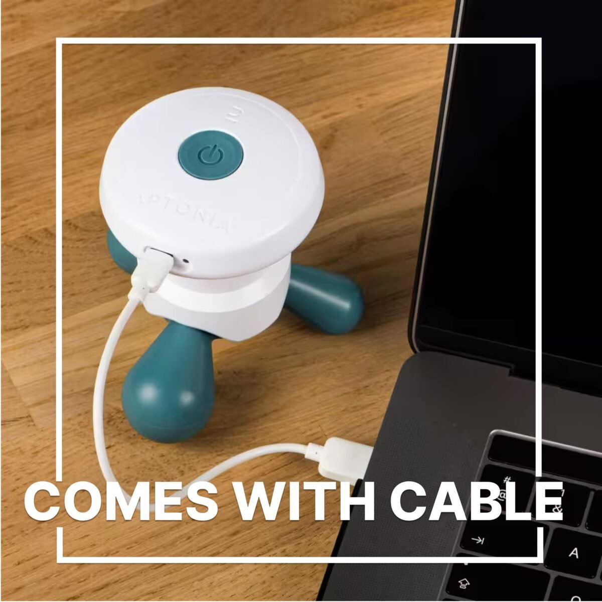 Electronic Vibrating Massager MH500 - Battery Powered, Rechargeable, USB Input - Image 3