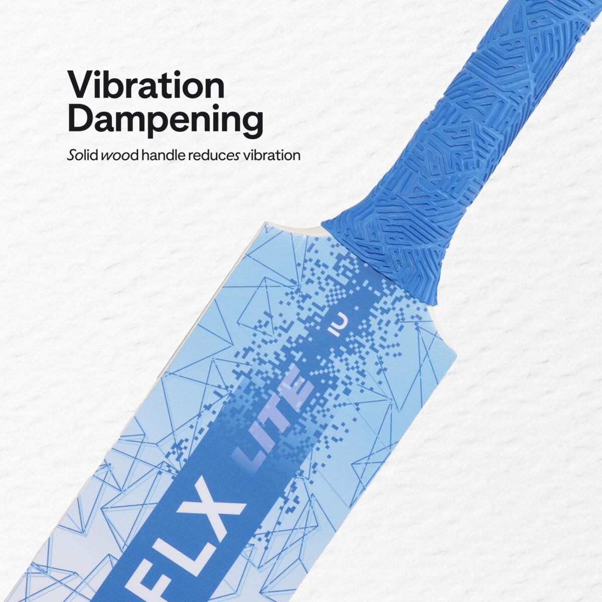 KIDS POPLAR WOOD BAT T 500 LITE BLUE - Image 5