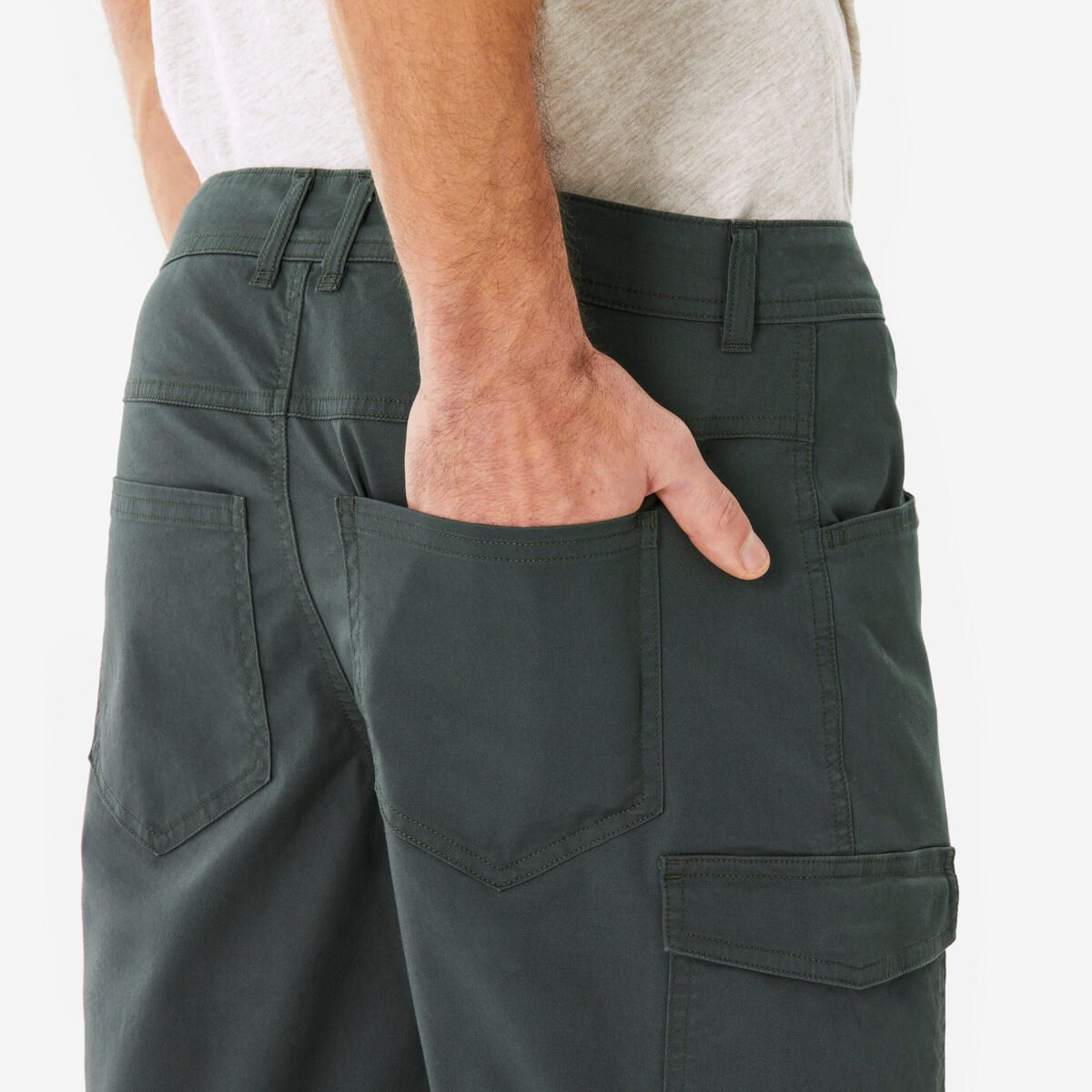 Men’s Hiking Cargo Trousers NH100 - Image 6