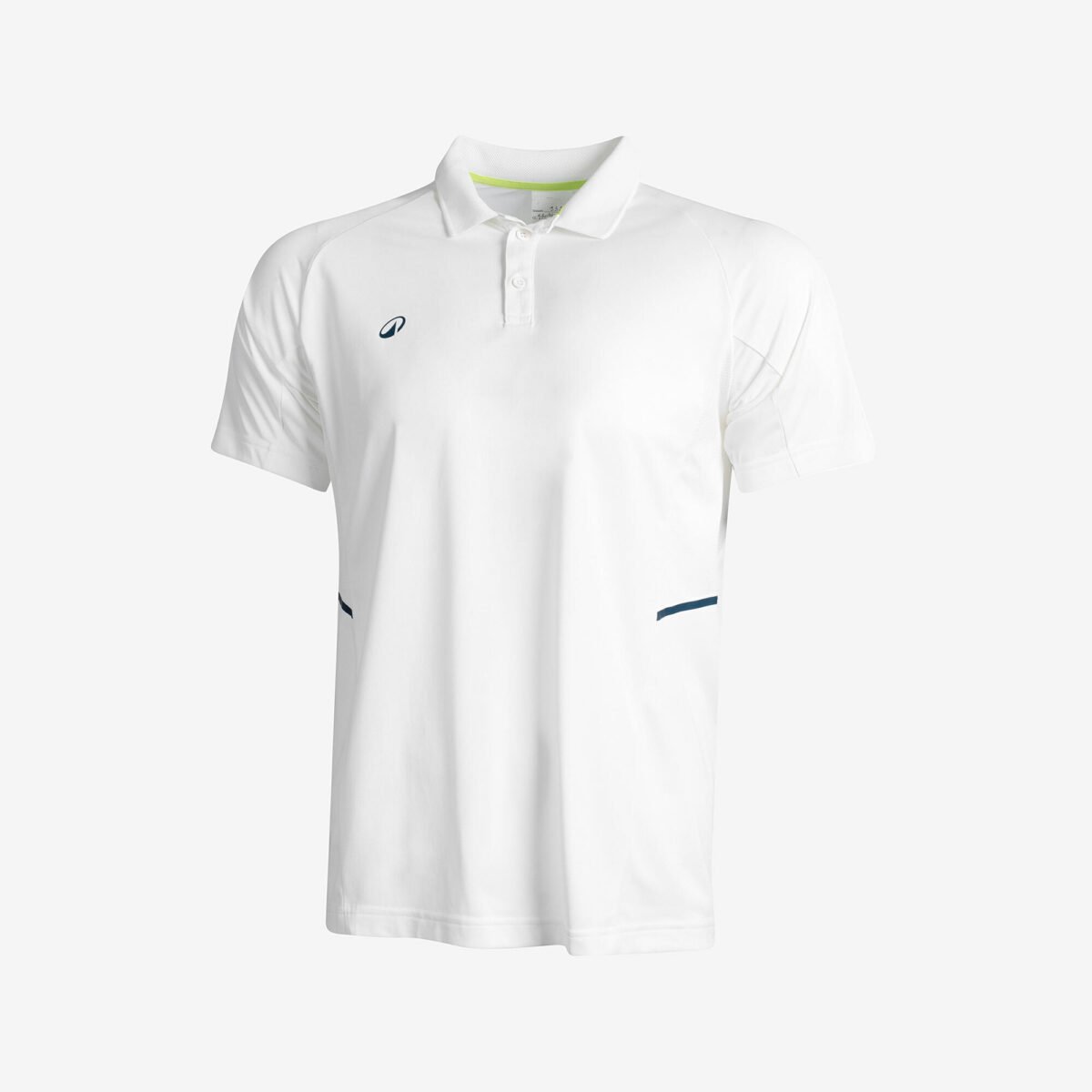 Kids Cricket Short Sleeved Polo Tshirt CP500 - White - Image 6