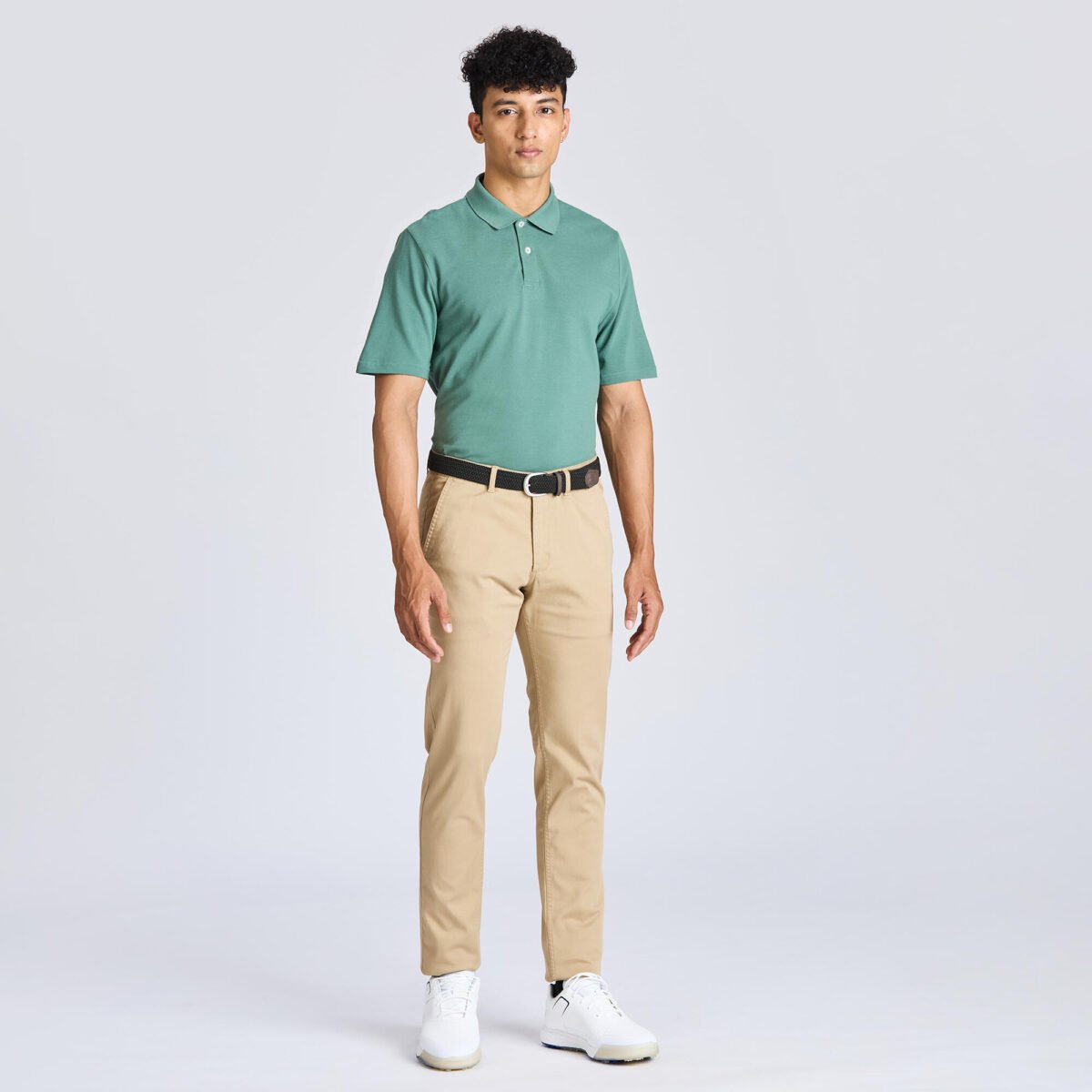 Men’s Polo shirt Khaki - Image 3