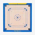 KIDS CARROM BOARD - PLAY 100 MINI BLUE