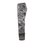 Men Cargo Trousers Pants Army Military Camo Print SG-300 - Woodland Black