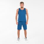 Men Basketball Sleeveless Jersey T100 Blue