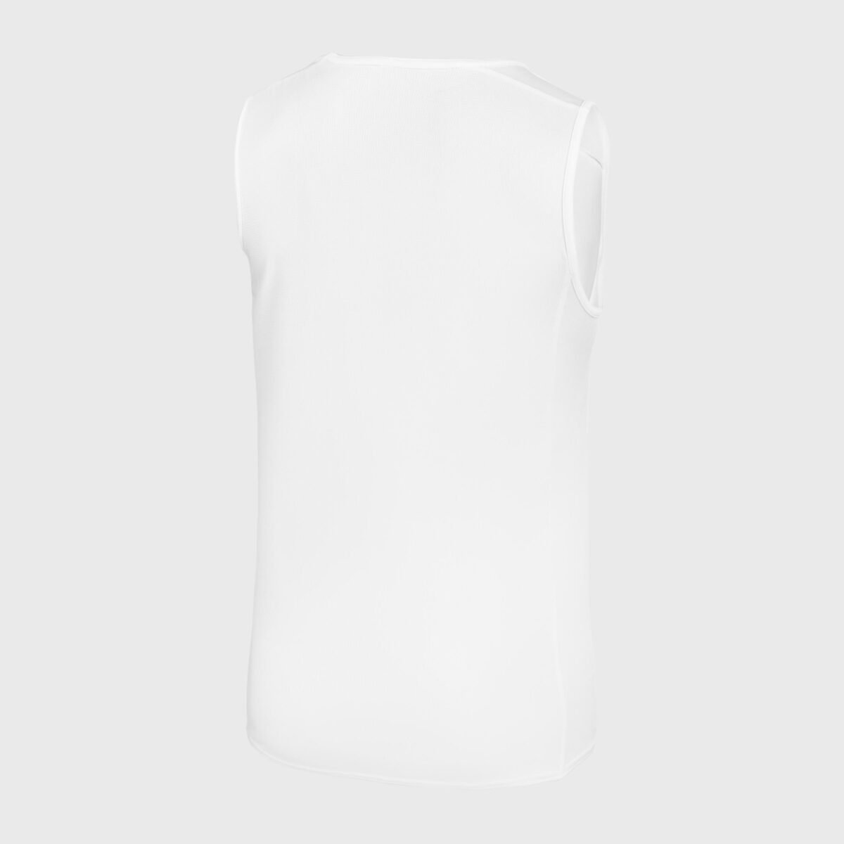 Men Basketball Sleeveless Jersey T100 White - Image 2