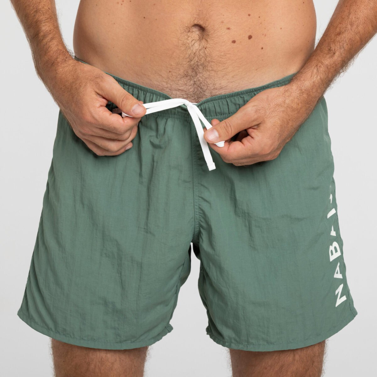 Men's Swim Shorts 100 Secure Fit & Stylish Green - Image 5