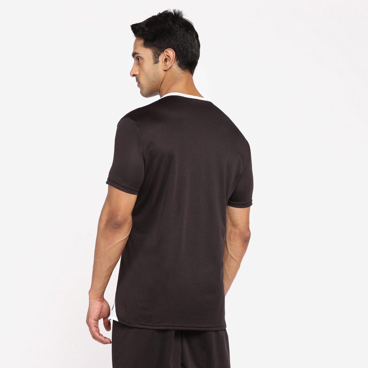 Men Football Jersey Short Sleeve F100 Black - Image 3