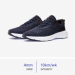 Men Running Shoes Superior Grip Cushioned Upto 10km/week, Jogflow100 - Navy Blue