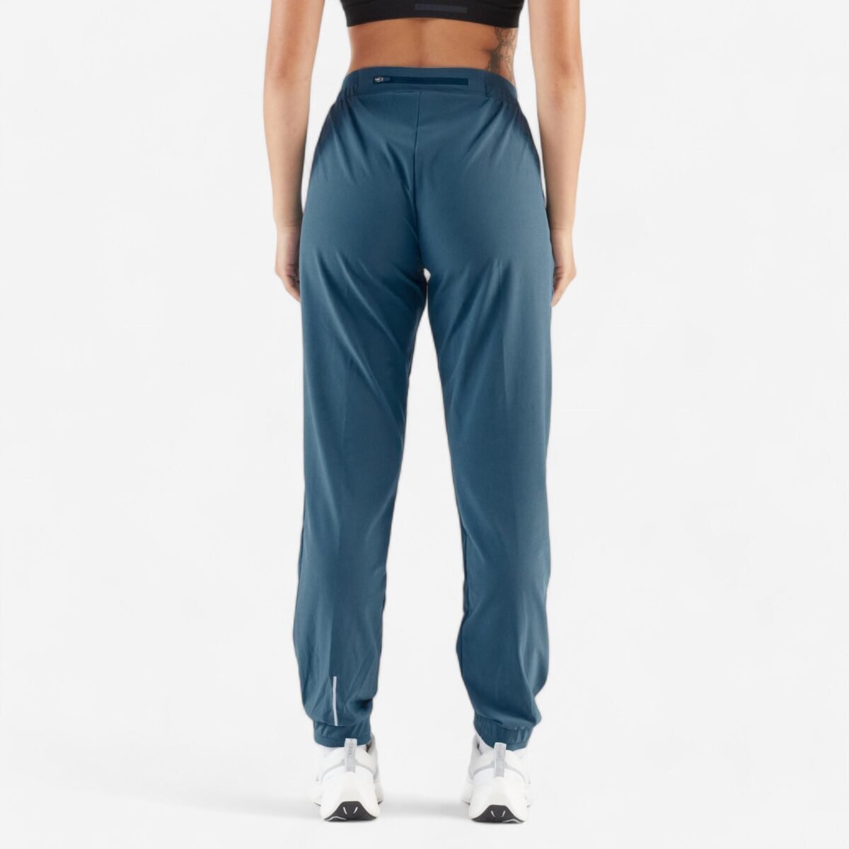 Women Running Trackpants, Lightweight and Quick Dry - Slate Blue - Image 3