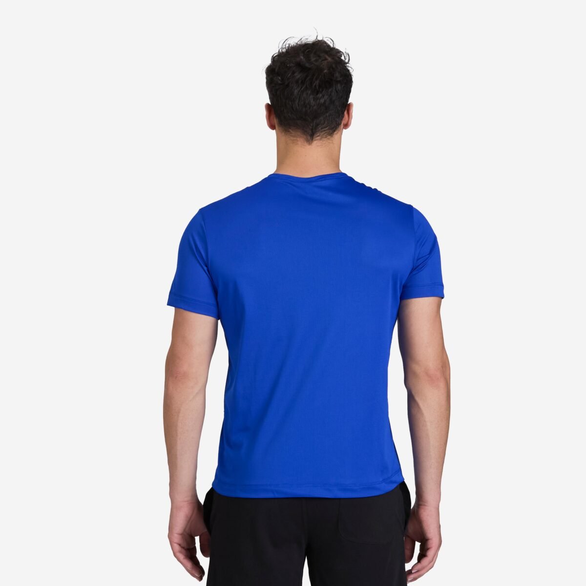 Men Running T-Shirt Breathable, Quick Dry, Kiprun 100 - Indigo Blue - Image 4