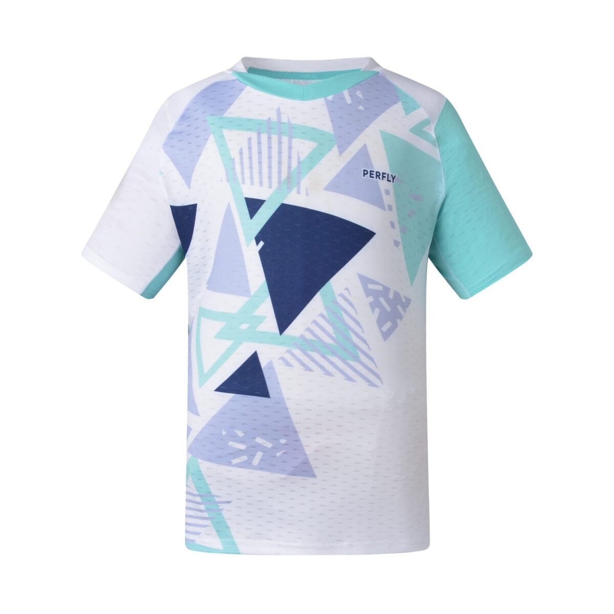 Kids Badminton T Shirt 560 White - Image 2