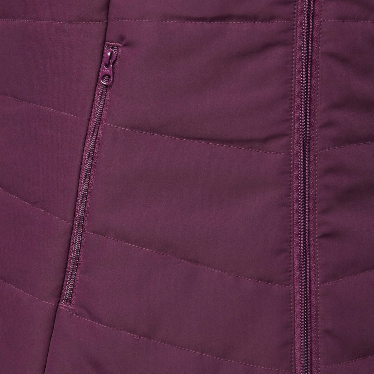 Women Puffer Jacket for Trekking - MT50 Purple - Image 5