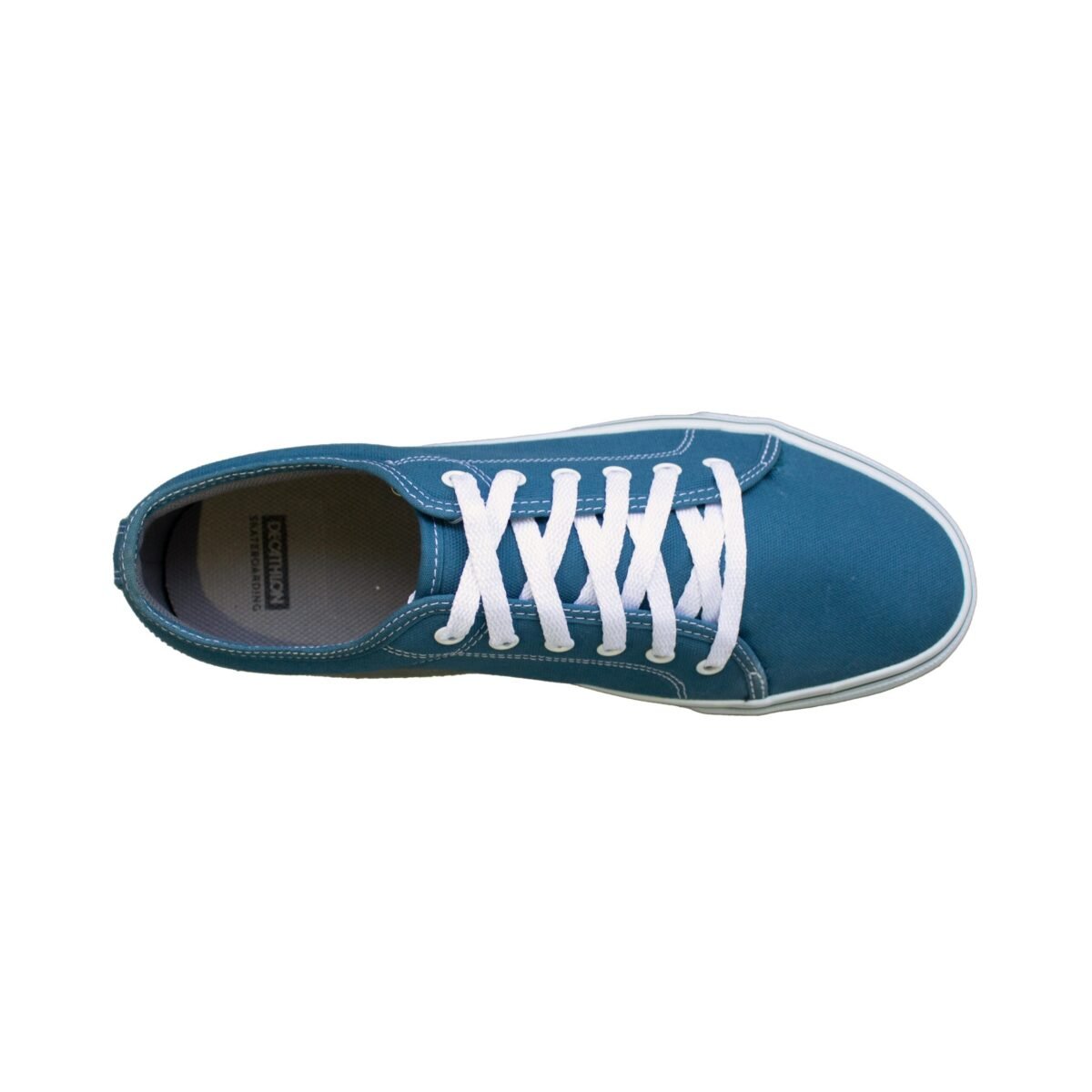 Unisex Skating Canvas Shoes Low Top Vulca 100 - Blue - Image 2