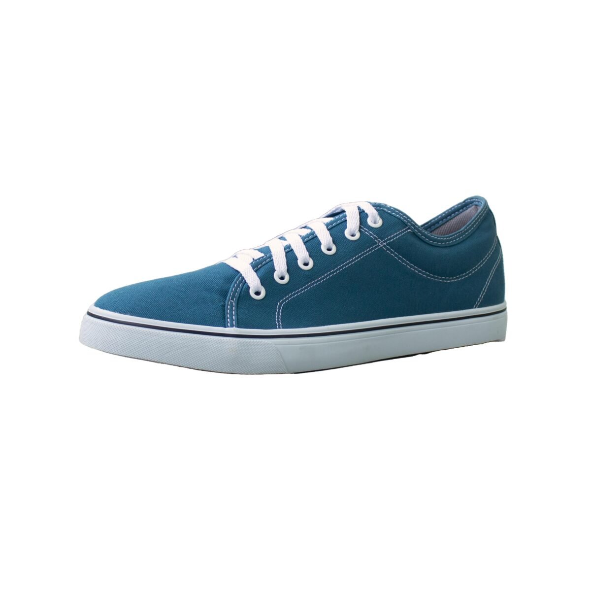 Unisex Skating Canvas Shoes Low Top Vulca 100 - Blue - Image 5