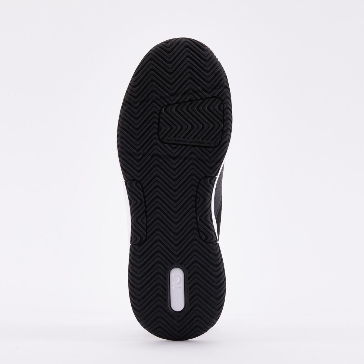 Kids' Lace-Up Essential Tennis Shoes - Black & Blue - Image 3