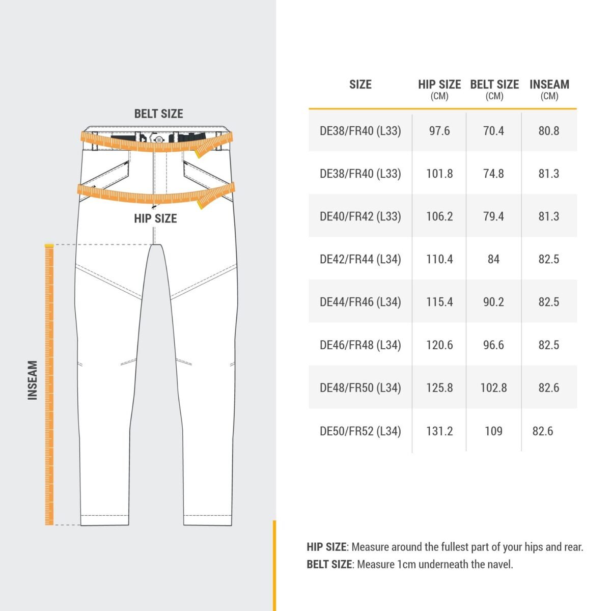 Men Warm Water-repellent Hiking Trousers SH100 - Grey - Image 4