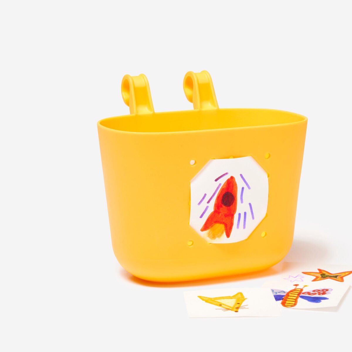 Kids' Bike Pannier - Yellow - Image 2