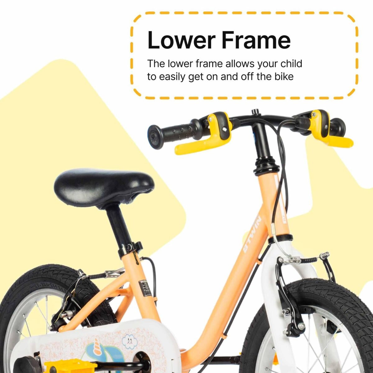 Kids Cycle 3 - 4 years (14 inch) - Unicorn - Image 2