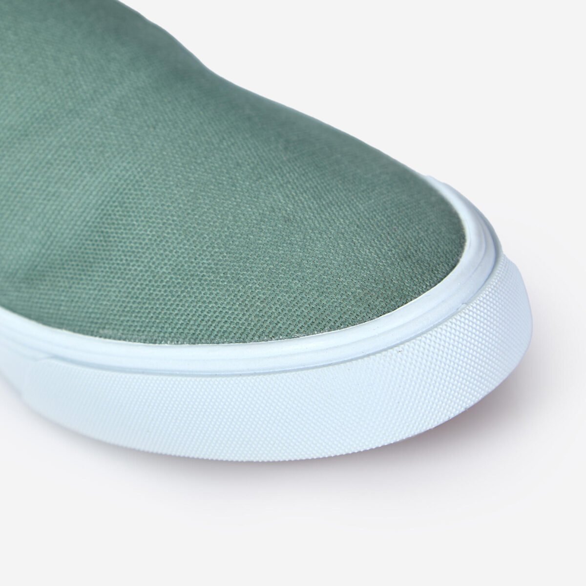 Slipon Skateboarding Canvas shoe - Khaki - Image 5