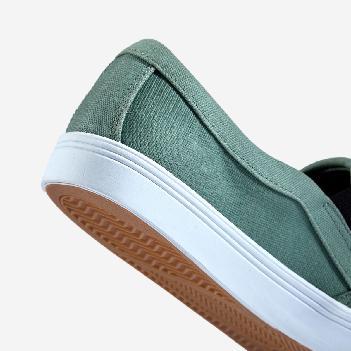 Slipon Skateboarding Canvas shoe - Khaki - Image 6