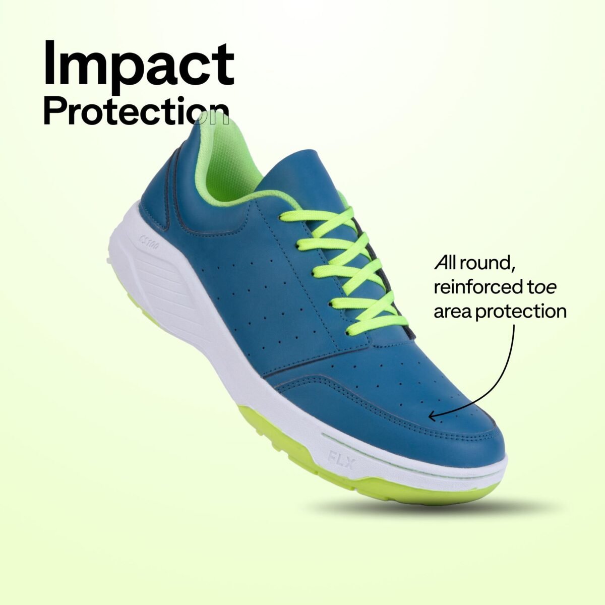 Kids Cricket Shoes CS100 - Blue - Image 2