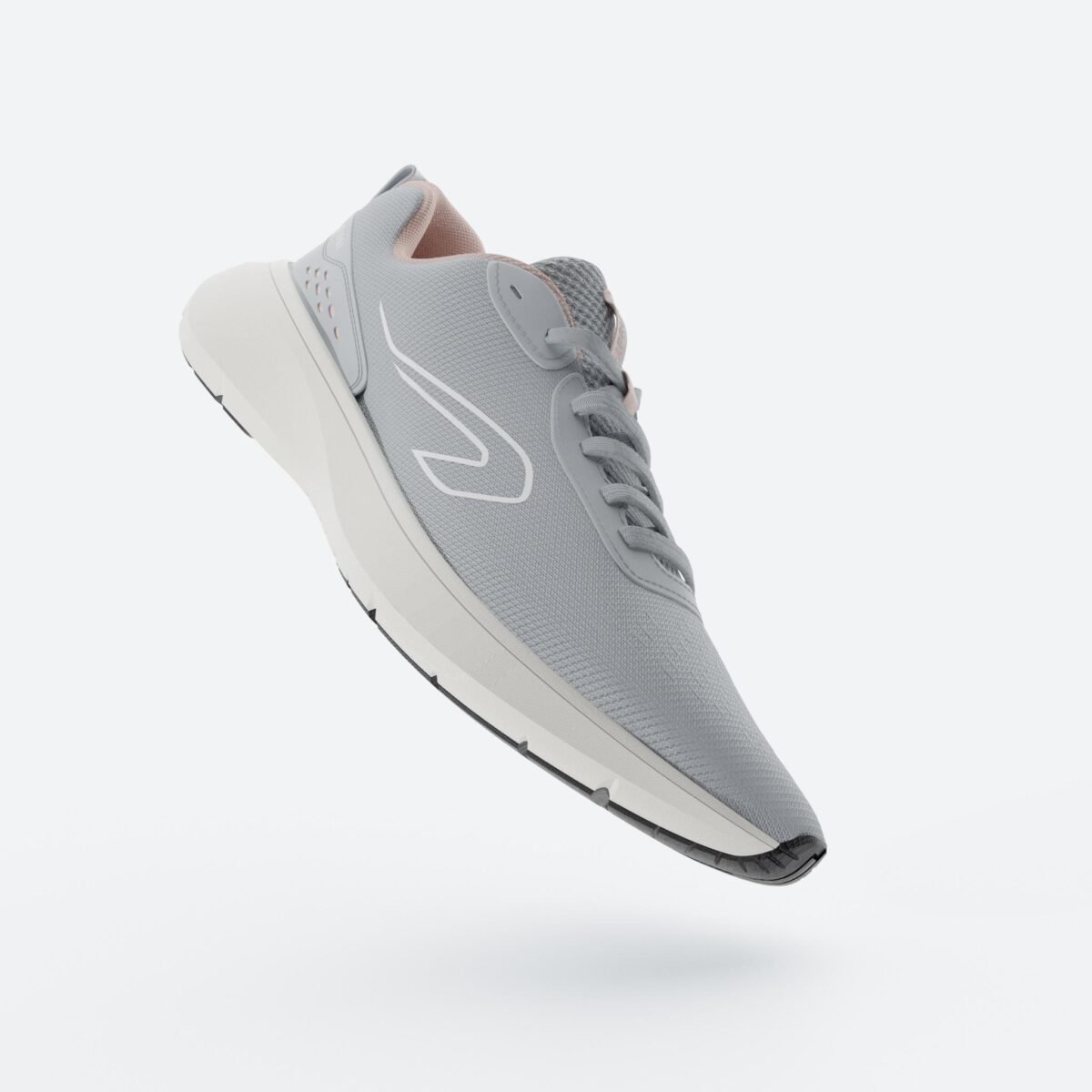 Women Running Shoes Lightweight, Cushioned, Upto 10km/week, Jogflow 100.1 - Grey - Image 2