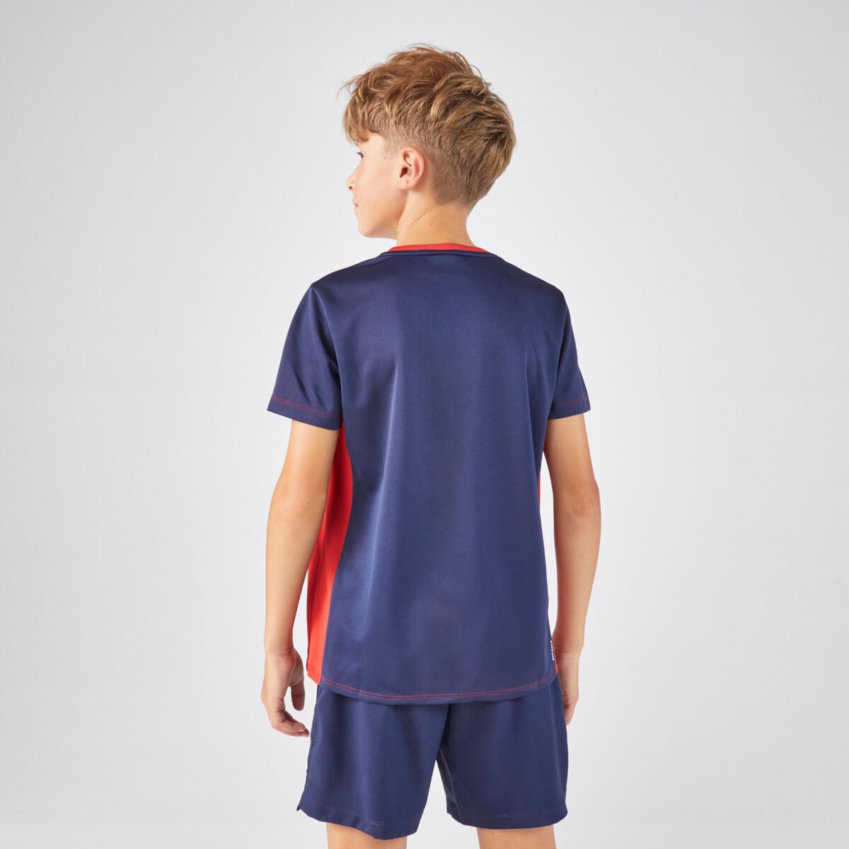 Kids' Tennis Crew-Neck T-Shirt Dry - Red - Image 4
