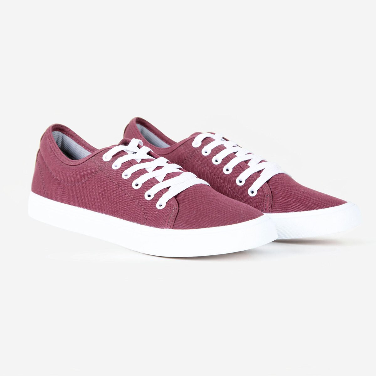 Unisex Skating Canvas Shoes Low Top Vulca 100 - Brown - Image 3