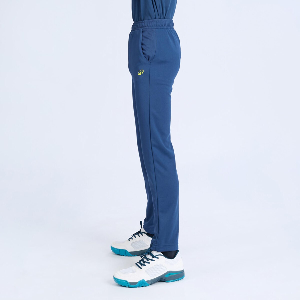 Kids Cricket Trousers Comfortable & Stretchable CTS100 - Blue - Image 3